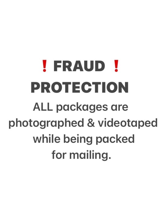 Other - FRAUD PROTECTION!